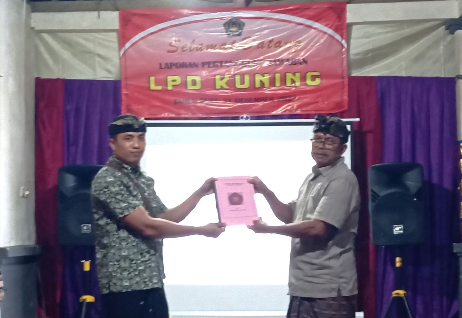 Lpd Desa Adat Kuning Laporkan Prestasi Positif Tahun Buku Setor