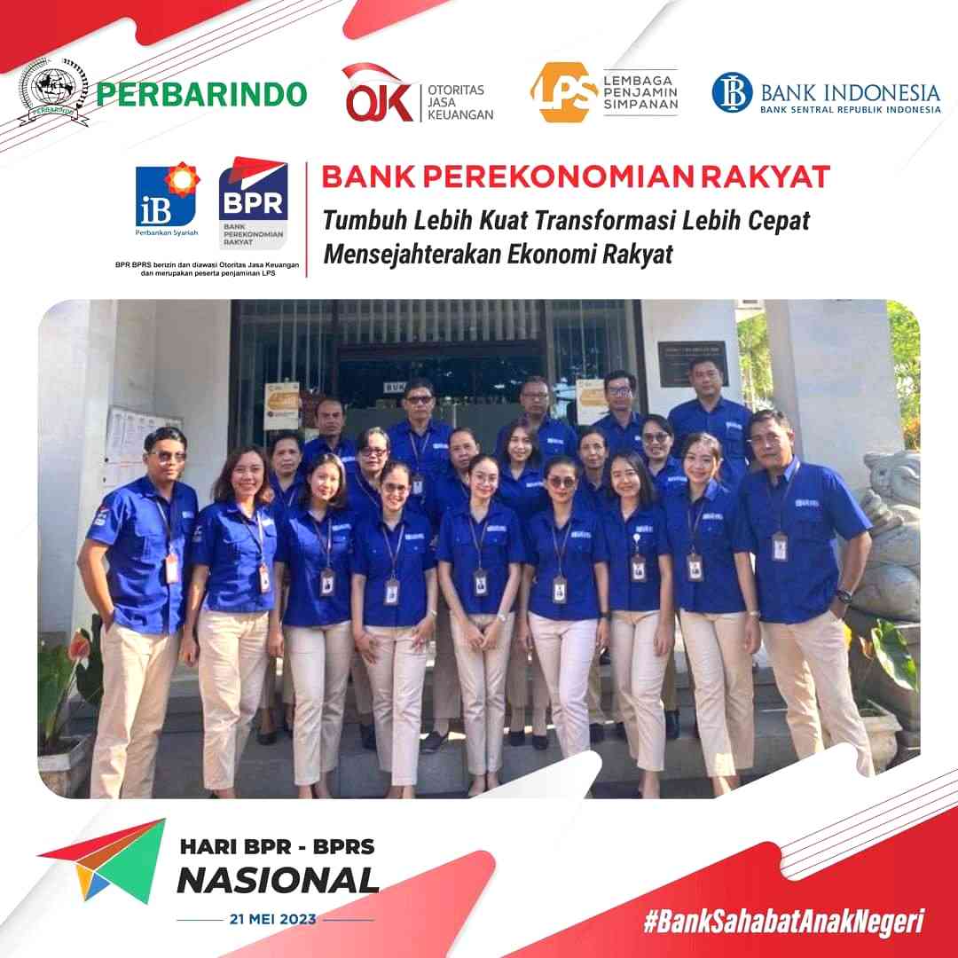 PT BPR SURYAJAYA UBUD MENGUCAPKAN SELAMAT HUT BPR- BPRS NASIONAL TAHUN ...