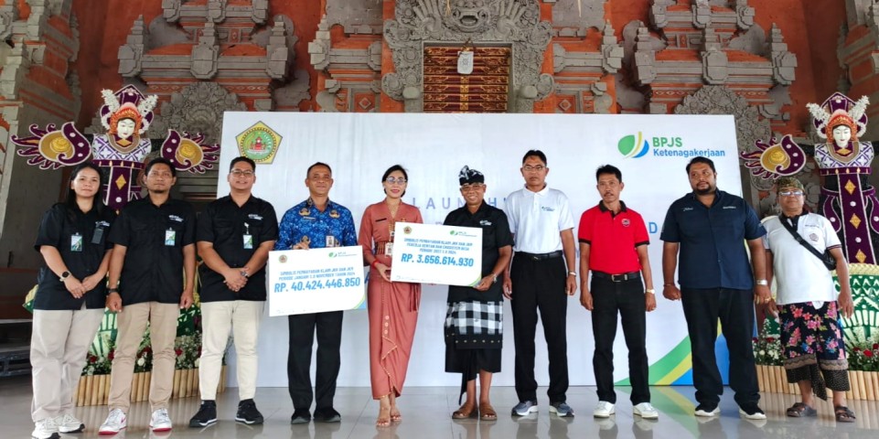 Pemkab Gianyar Luncurkan Tahap II Perlindungan BP JAMSOSTEK bagi 2.429 Pekerja Rentan Desa: Komitmen Meningkatkan Kesejahteraan