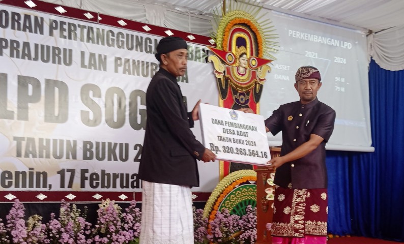 LPD Desa Adat Sogra Perkuat Layanan dan Komitmen bagi Masyarakat di Tengah Tantangan Ekonomi