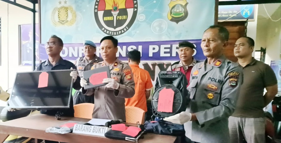 Ungkap Curat Di 9 Sekolah, Polsek Blahbatuh Bersama Polsek Sukawati Ringkus Pelaku