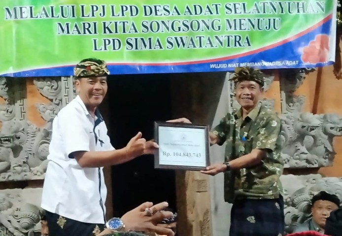 LPD Desa Adat Selatnyuhan Raih Prestasi Gemilang, Aset Capai Rp. 21 Miliar dan Siap Melangkah dengan Prarem Khusus