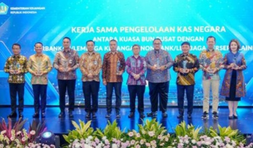 Bank BPD Bali Raih Penghargaan Sebagai Mitra Bank Operasional Terbaik Non-BUMN 2024 dari Kemenkeu